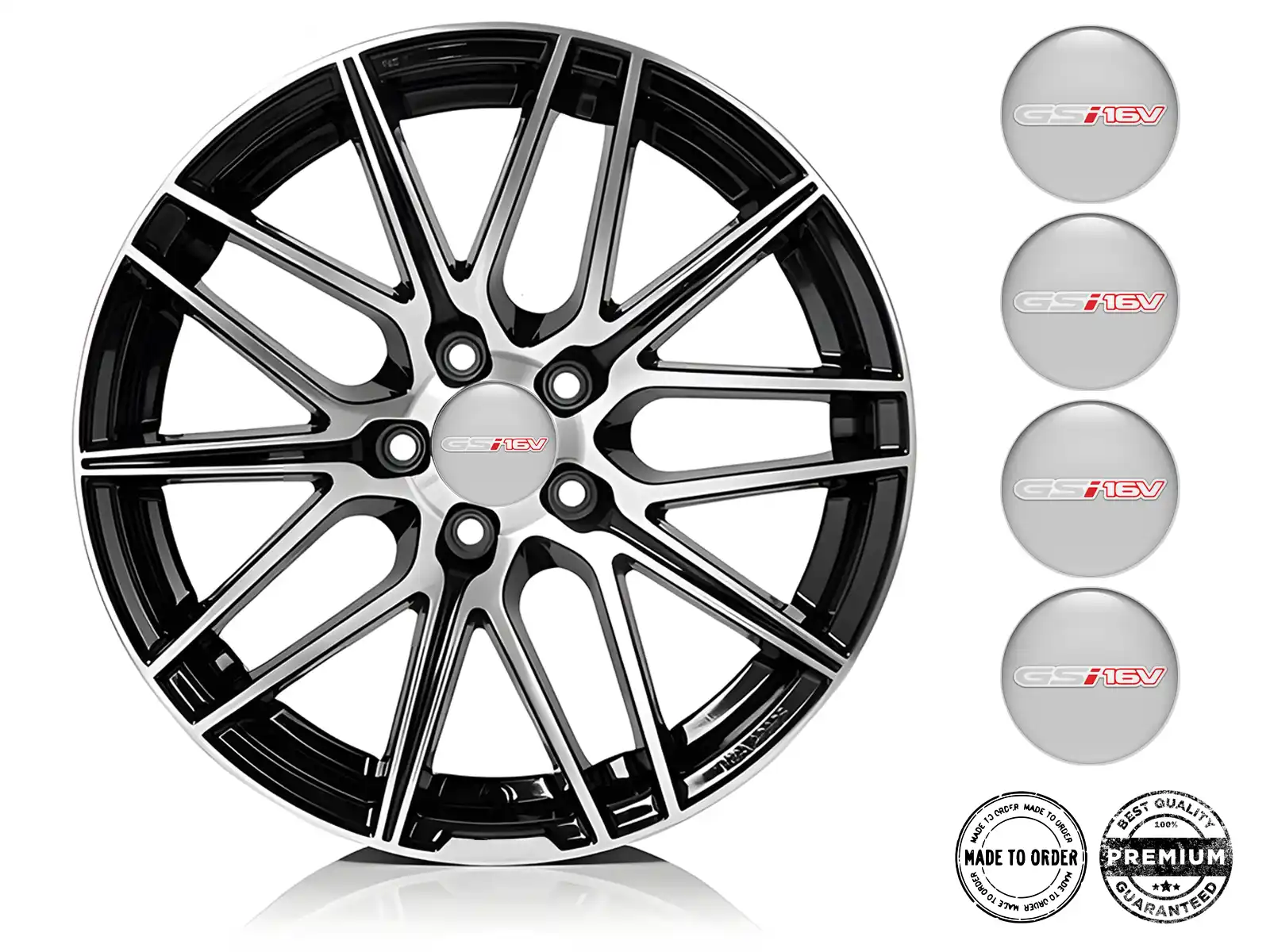 Opel Pegatinas de Rueda Estilo Emblemas de Cúpula Premium